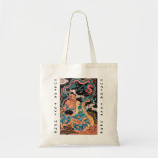Tote Bag L'art classique japonais légendaire du Dragon guer