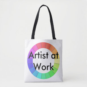 Tote Bag L'art d'artiste d'amusement ouvre des couleurs de