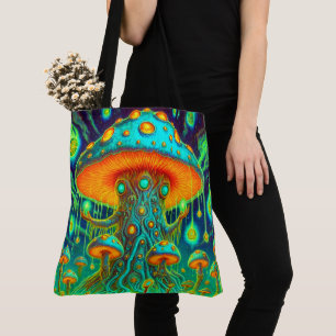 Tote Bag L'art des champignons