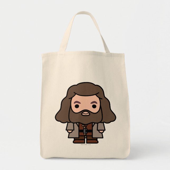 Tote Bag L'art du personnage de dessin animé de Hagrid (Devant)