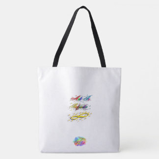 Tote Bag L'art est infini avec le lapin de Bertie