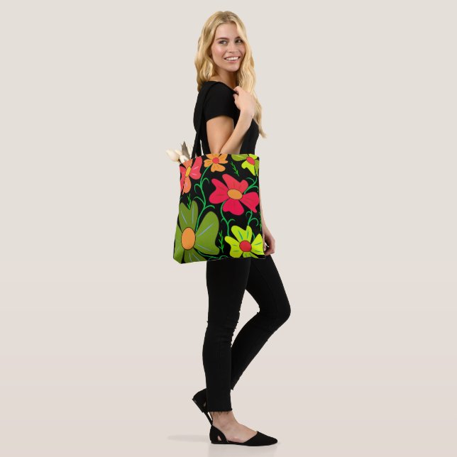 Tote Bag L'art floral (Sur le modèle)