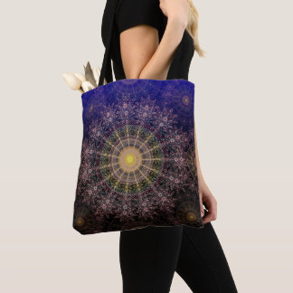 Tote Bag L'art floral pétillant dans le ciel clair de la nu