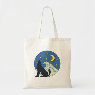 Tote Bag L'art mystique du loup céleste