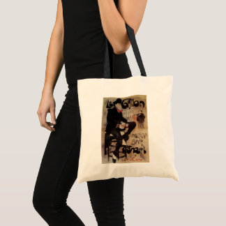 Tote Bag L'art nouveau vintage Le Grillon, homme buvant de