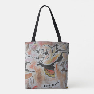 Tote Bag L'art rupestre Abstrait