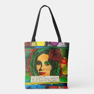 TOTE BAG L'ART SAUVE LA VIE