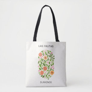 Tote Bag Las Frutas : Duraznos - Marché de la Pêche
