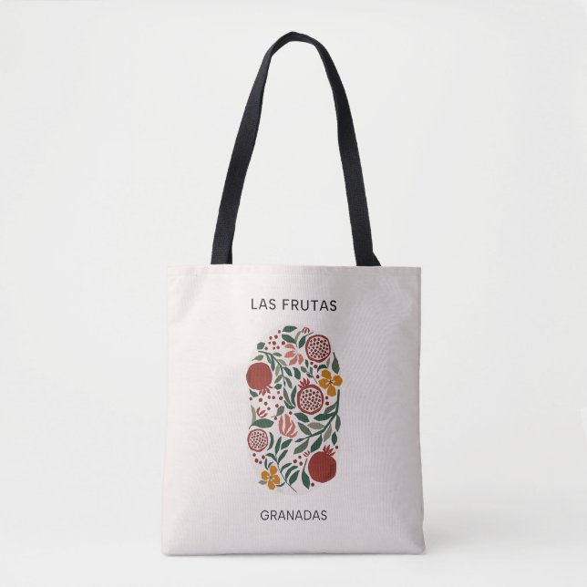 Tote Bag Las Frutas : Granadas - Marché aux grenades (Devant)