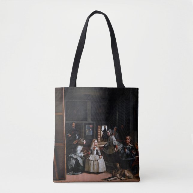 Tote Bag Las Meninas, Les servantes d'honneur, Diego Velazq (Devant)