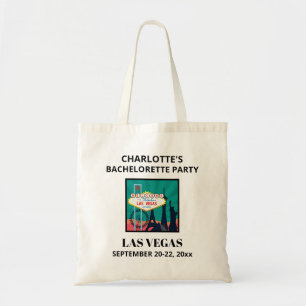 Tote Bag Las Vegas Bachelorette Party Favoriser le voyage d