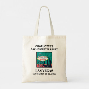 Tote Bag Las Vegas Bachelorette Party Favoriser le voyage d