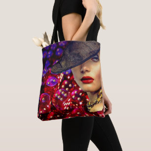 Tote Bag Las Vegas Casino Lady Luck Avec Dice