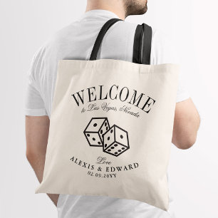 Tote Bag Las Vegas Dice Roll Accueil personnalisé