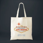 Tote Bag Las Vegas Mariage Bienvenue Fourre-tout<br><div class="desc">Préparez-vous pour un mariage Las Vegas mémorable avec ce sac fourre-tout d'accueil mariage personnalisable ! C'est le cadeau parfait fourre-tout que les clients voudront conserver.</div>