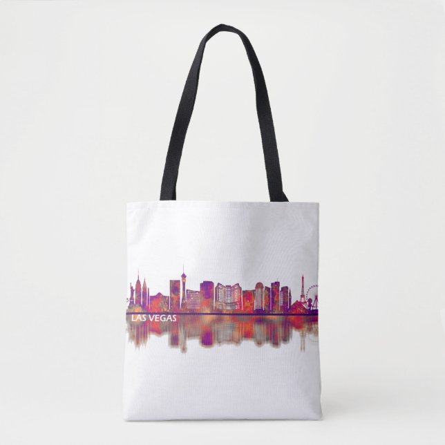Tote Bag Las Vegas Nevada Skyline (Devant)