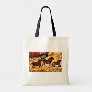 Tote Bag Lascaux Horses Cave Peinture