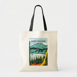 Tote Bag Lassen Volcanic National Park Californie Vintage