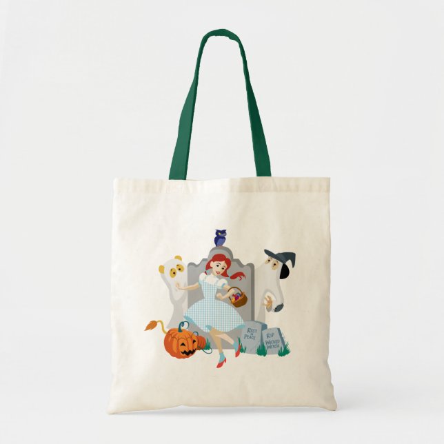 Tote Bag L'Assistant D'Oz™ | Dorothy Halloween Joyeuse Dans (Devant)