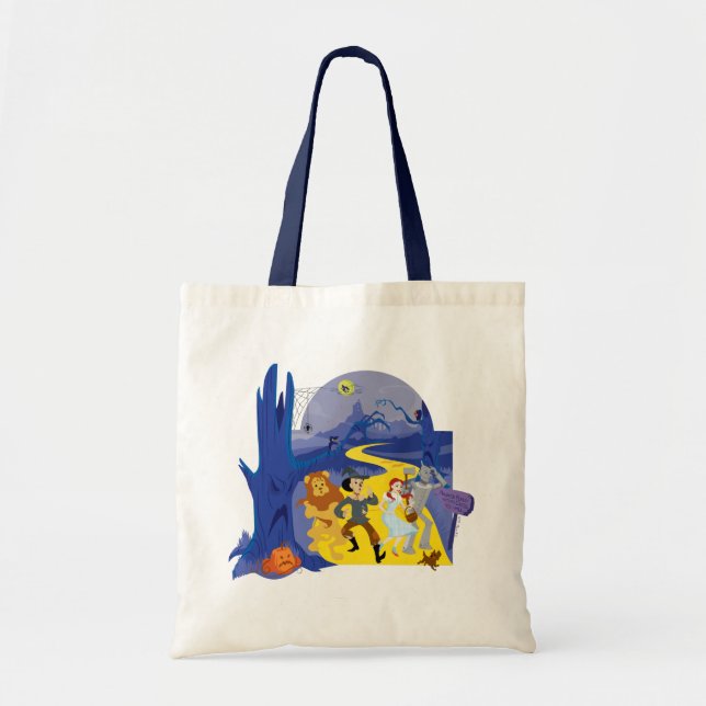 Tote Bag L'Assistant D'Oz™ | Forêt hantée d'Halloween (Devant)