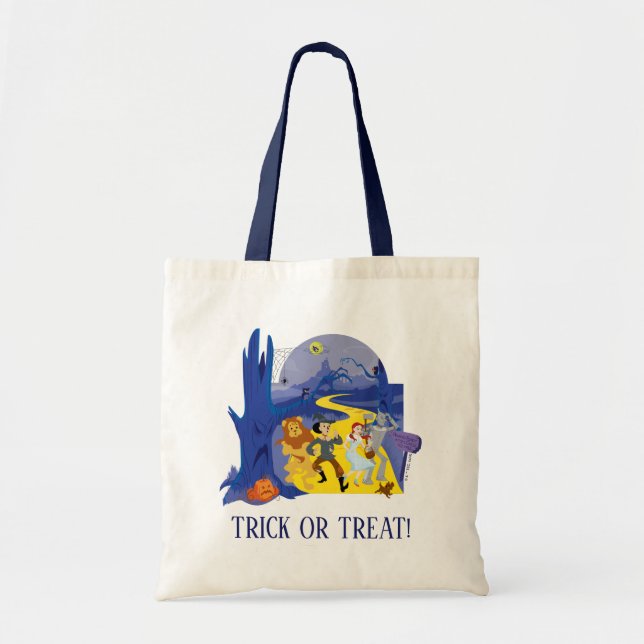 Tote Bag L'Assistant D'Oz™ | Forêt hantée d'Halloween (Devant)