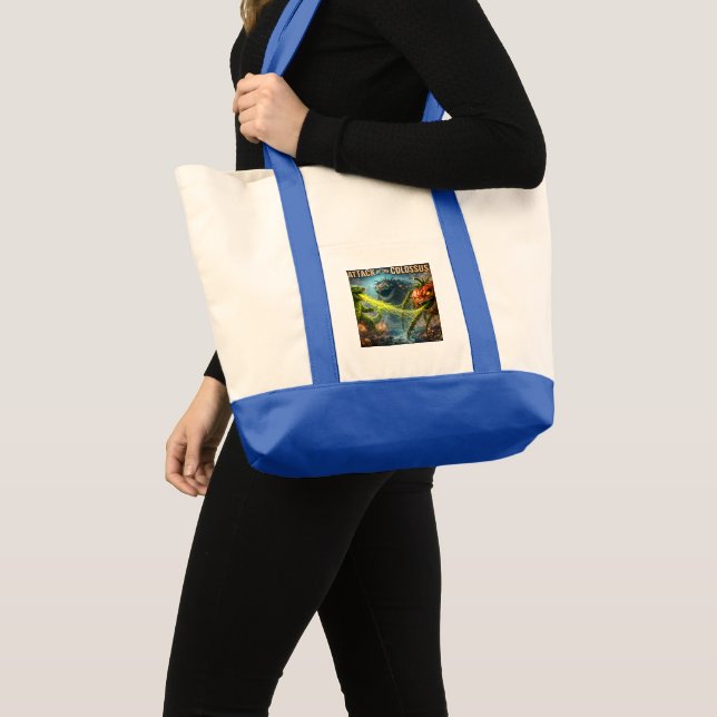 Tote Bag L'attaque du légume mutant Colossus à impulsion (Devant (produit))