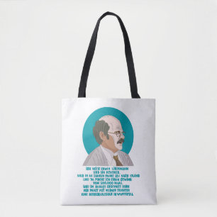 Tote Bag Lauréat du loto Erwin Lindemann - Loriot - Funny