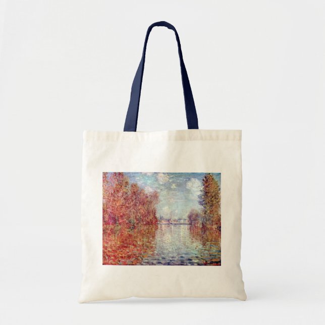 Tote Bag L'automne à Argenteuil par Claude Monet (Devant)