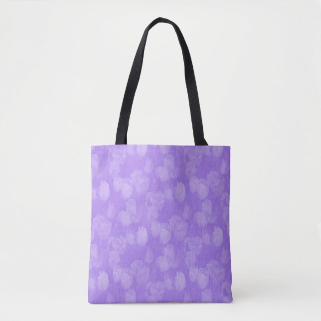Tote Bag Lavande en amour.... (Devant)