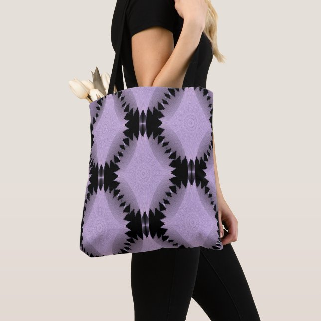 Tote Bag Lavande vivante.... (De près)