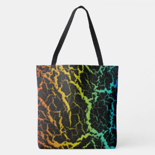 Tote Bag Lave de l'espace fissuré - Chaleur ROYCB