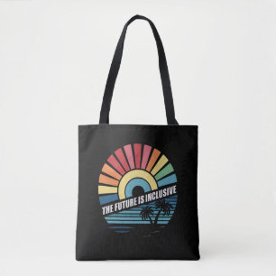 Tote Bag L'Avenir Est Inclusif Droits LGBT Gay Fierté 