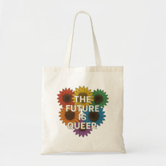 Tote Bag L'Avenir Est Queer - Sunflower Arc-en-ciel