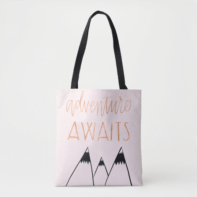 Tote Bag L'aventure attend (Devant)