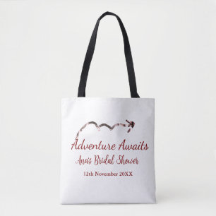 Tote Bag L'aventure attend l'ajout du nom de la flèche de d