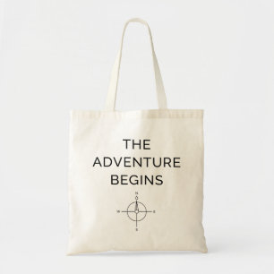 Tote Bag L'aventure commence Annonce de nouveau bébé mignon