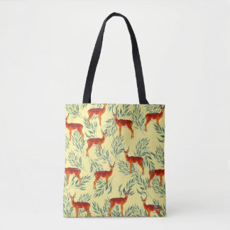 Tote Bag L'aventure d'automne des cerfs