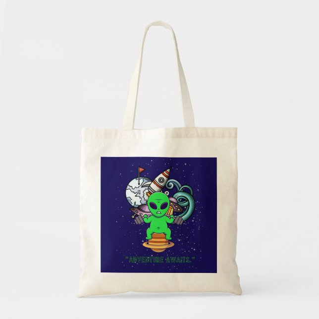 Tote Bag l'aventure vous attend (Devant)