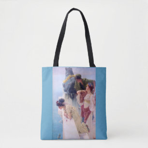 Tote Bag LawrenceAlmaTadema-A-Coign-of-Vantage-1895
