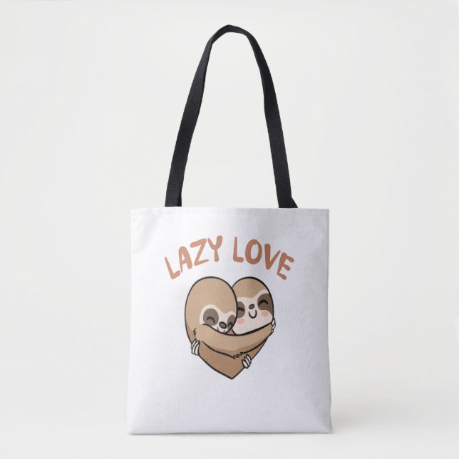 Tote Bag Lazy Love (Devant)