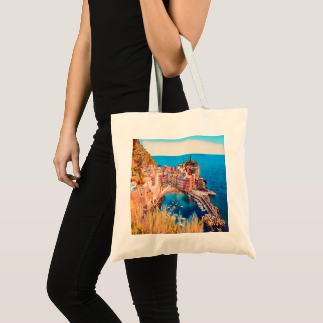 Tote Bag ldp VERNAZZA - Cinque Terre - (Devant (produit))