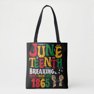 Tote Bag Le 11° juin brisant chaque chaîne depuis 1865 Libe