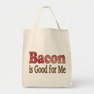 Tote Bag Le bacon est bon pour moi