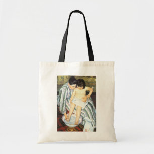 Tote Bag Le bain de l'enfant par Mary Cassatt Impressionnis