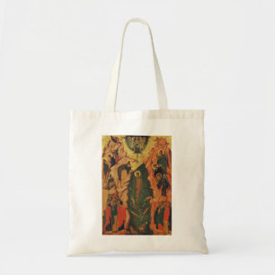 Tote Bag Le baptême du Christ icône byzantine