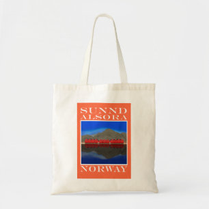 Tote Bag Le Bateau Rouge Maisons Sunndalsøra Norvège