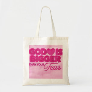 Tote Bag Le bien est plus grand que votre peur (sac fourre-