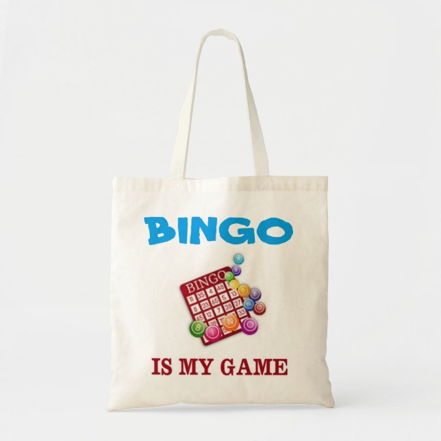 TOTE BAG LE BINGO EST MON JEU (Devant)