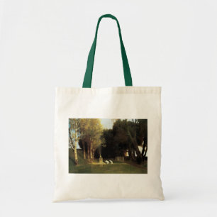 Tote Bag Le Bois sacré par Arnold Böcklin, Art vintage