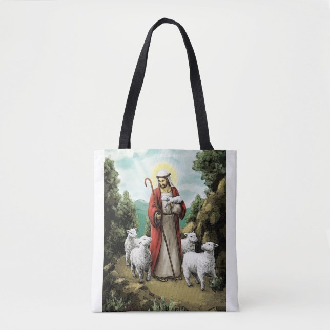 Tote Bag Le bon berger (Devant)